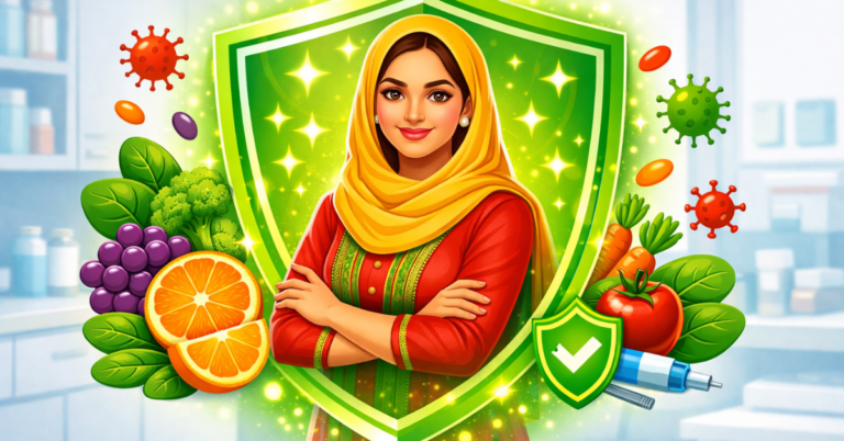 জরায়ুমুখ ক্যান্সার প্রতিরোধে সচেতন নারী ও ইমিউনিটি শিল্ড।