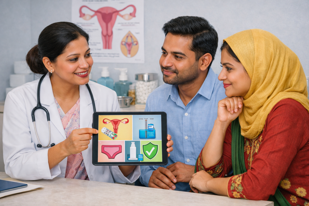 ওজন নিয়ন্ত্রণ ও সঠিক জন্মনিয়ন্ত্রণ পদ্ধতি নির্বাচনে চিকিৎসকের ভূমিকা।