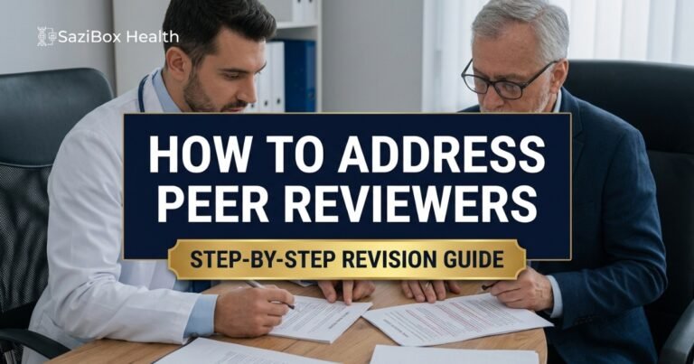 How to Address Peer Reviewers Step-by-Step Guide - SaziBox Health
