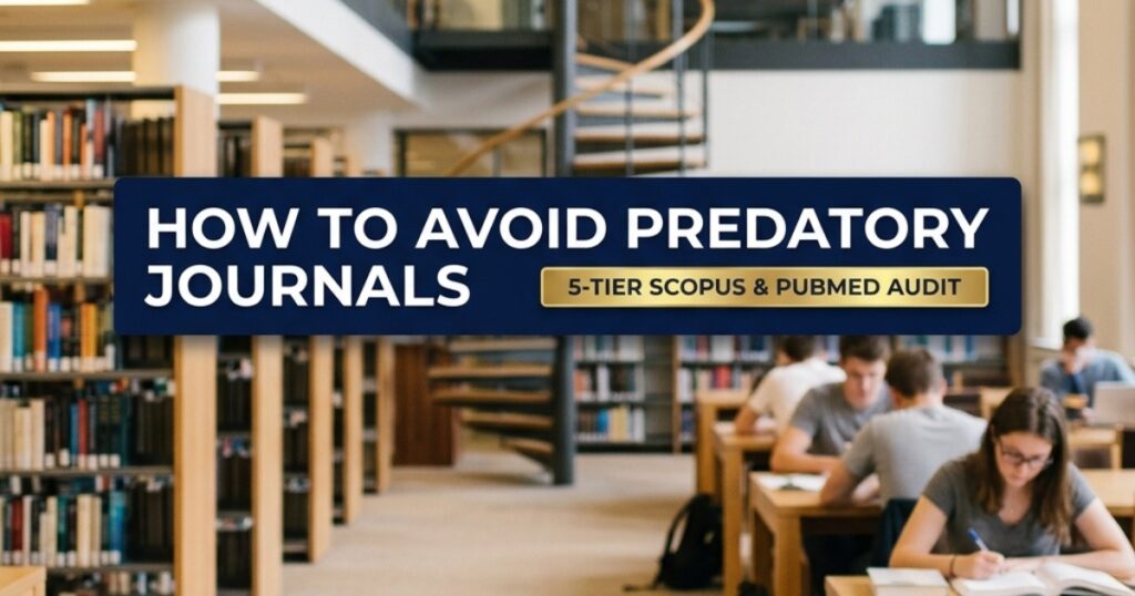 How to Avoid Predatory Journals and Hijacked Sites - 5-Tier Scopus Audit Guide by SaziBox Health